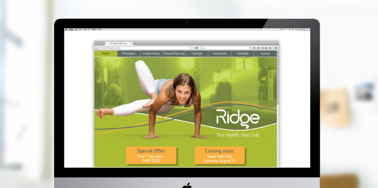 Ridge Blog web